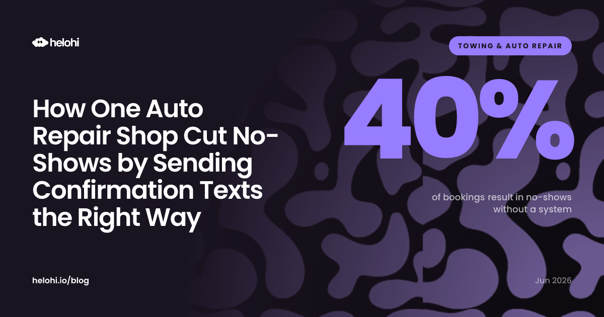 How One Auto Repair Shop Cut No-Shows by Sending Confirmation Texts the Right Way