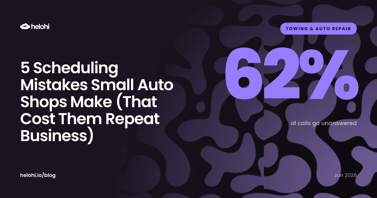5 Scheduling Mistakes Small Auto Shops Make (That Cost Them Repeat Business)
