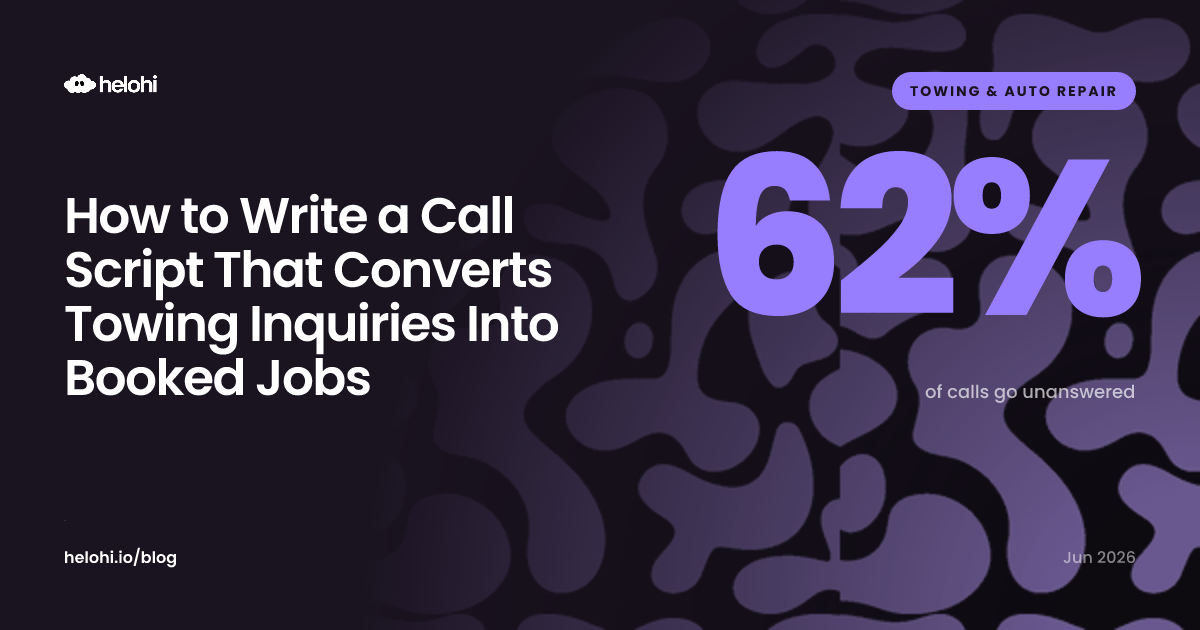 How to Write a Call Script That Converts Towing Inquiries Into Booked Jobs